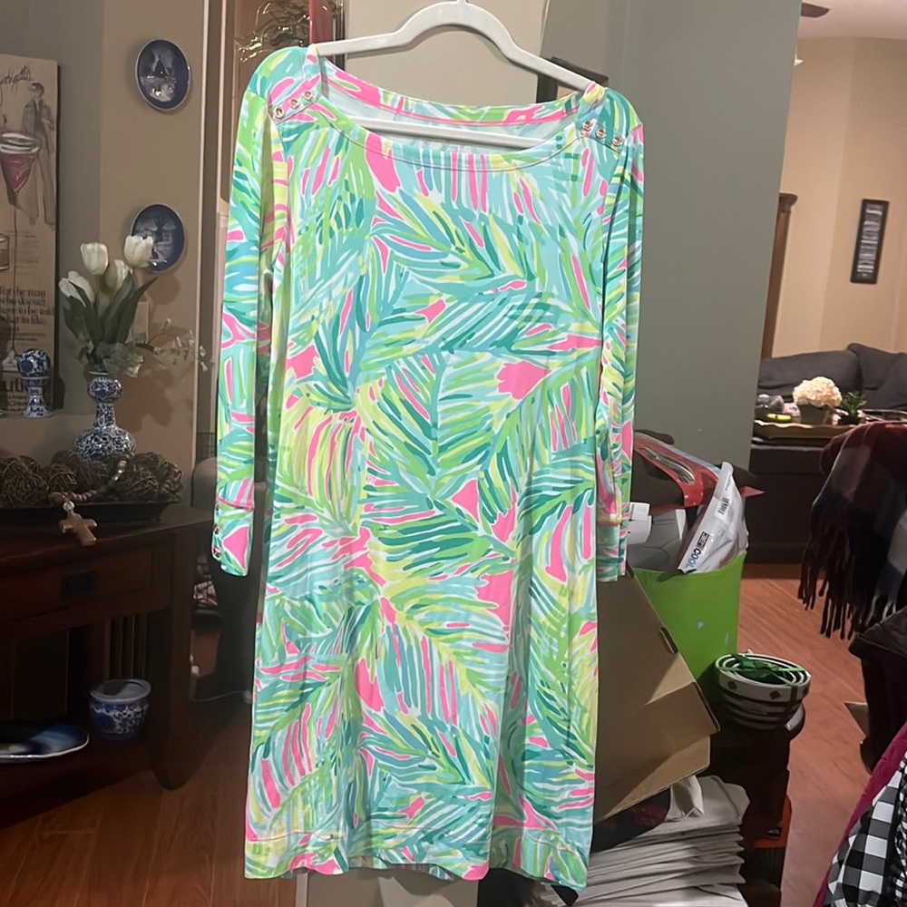 Lilly Pulitzer Sophie Palm Fronds dress